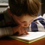 Boy reading