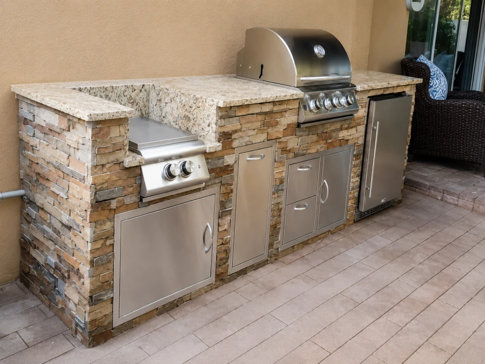 Outdoor Kitchen Islands